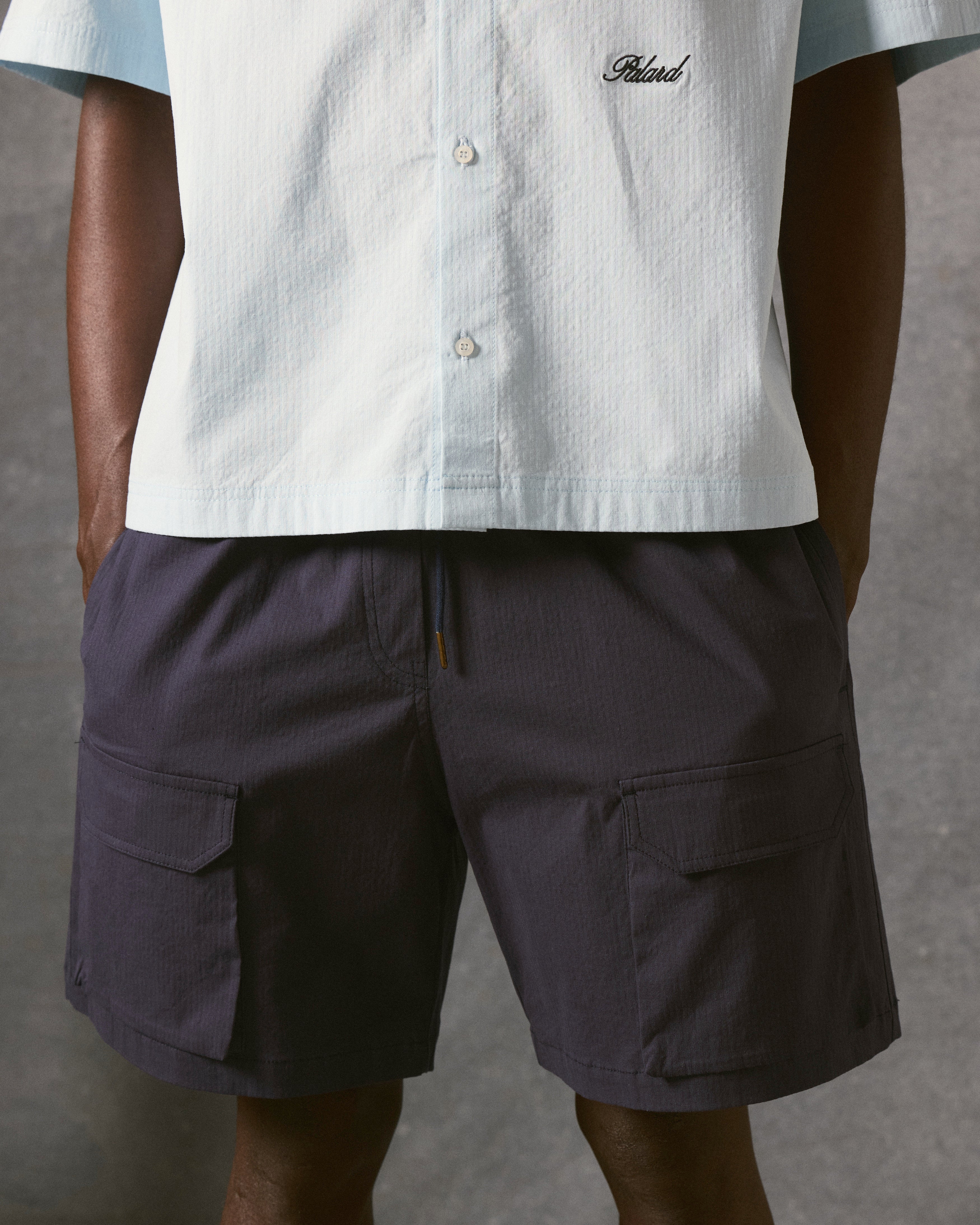 Nuit Seersucker Shorts
