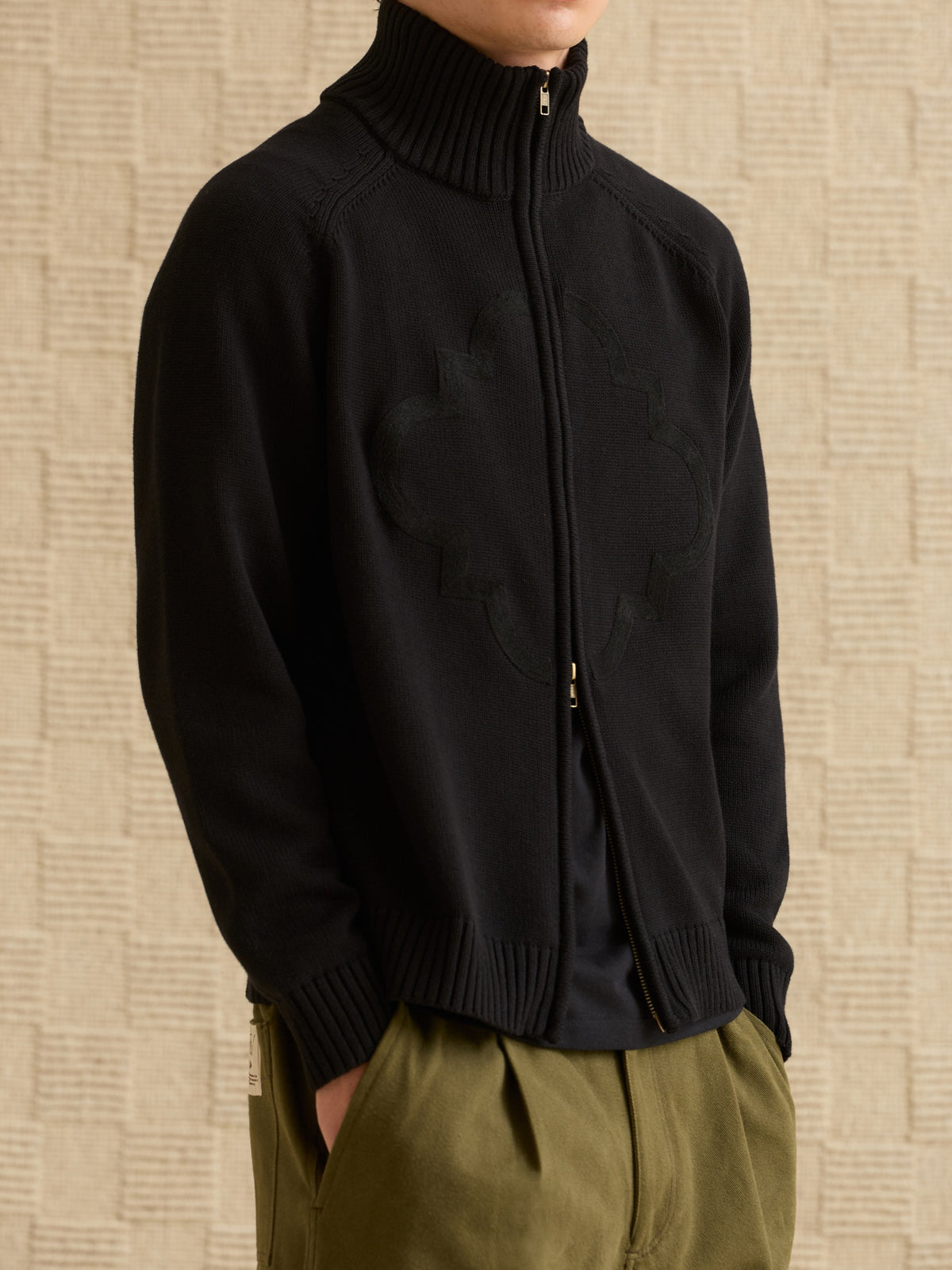 Azulejo Knit Zipper