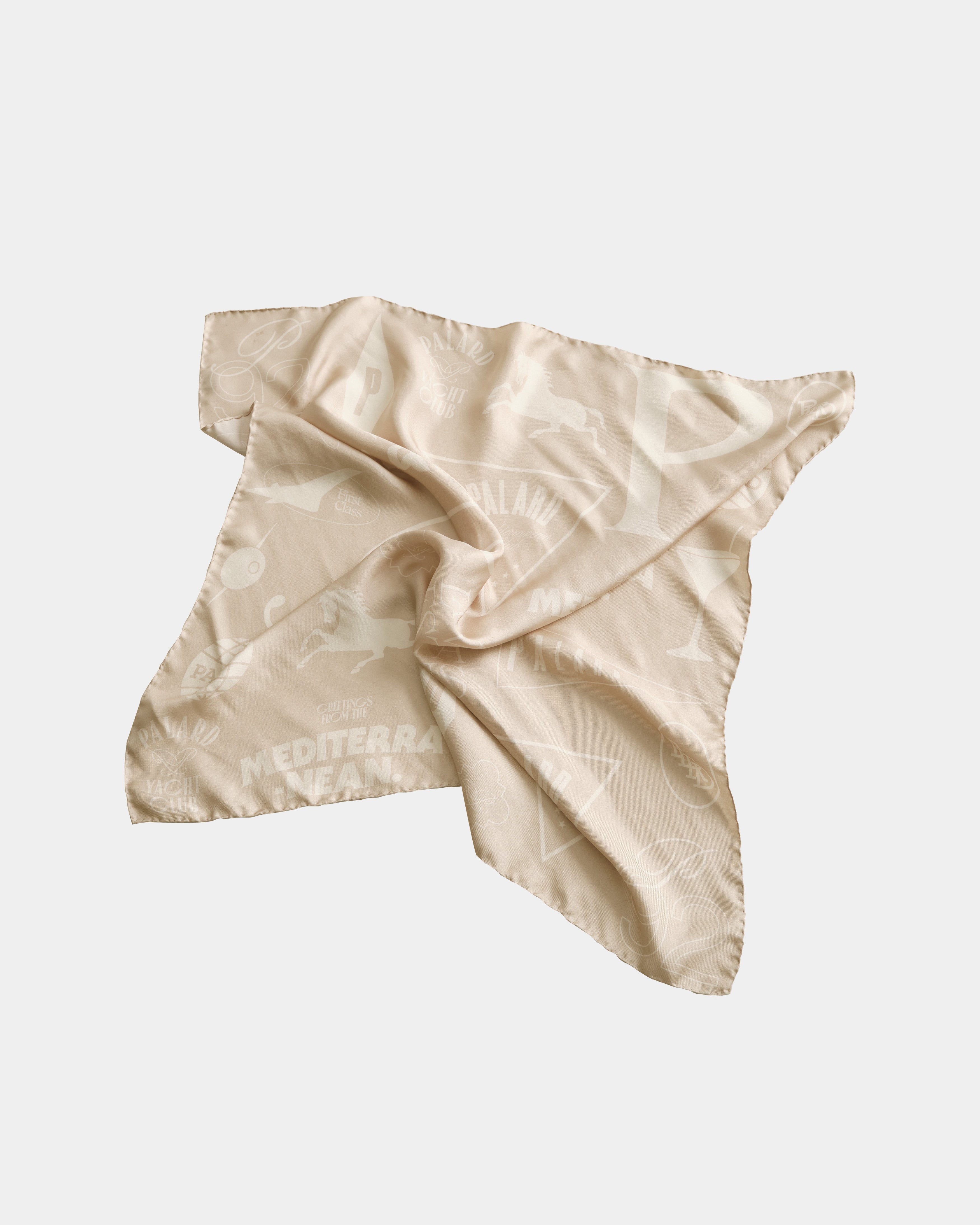 Greetings from the Mediterranean Silk Scarf