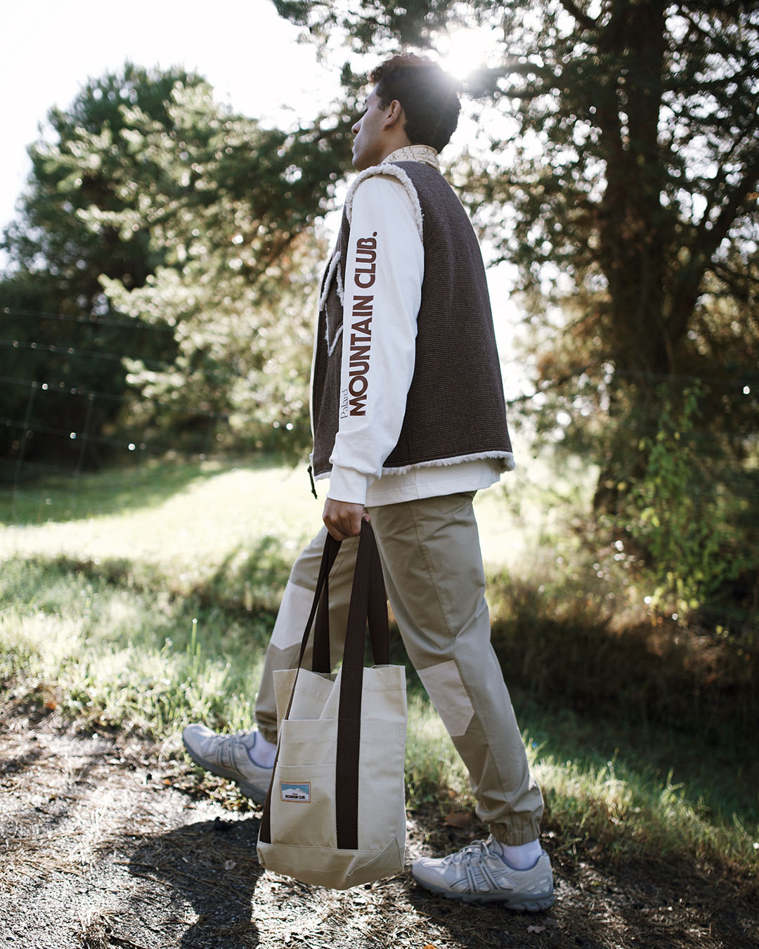 Mountain Club Tote Bag