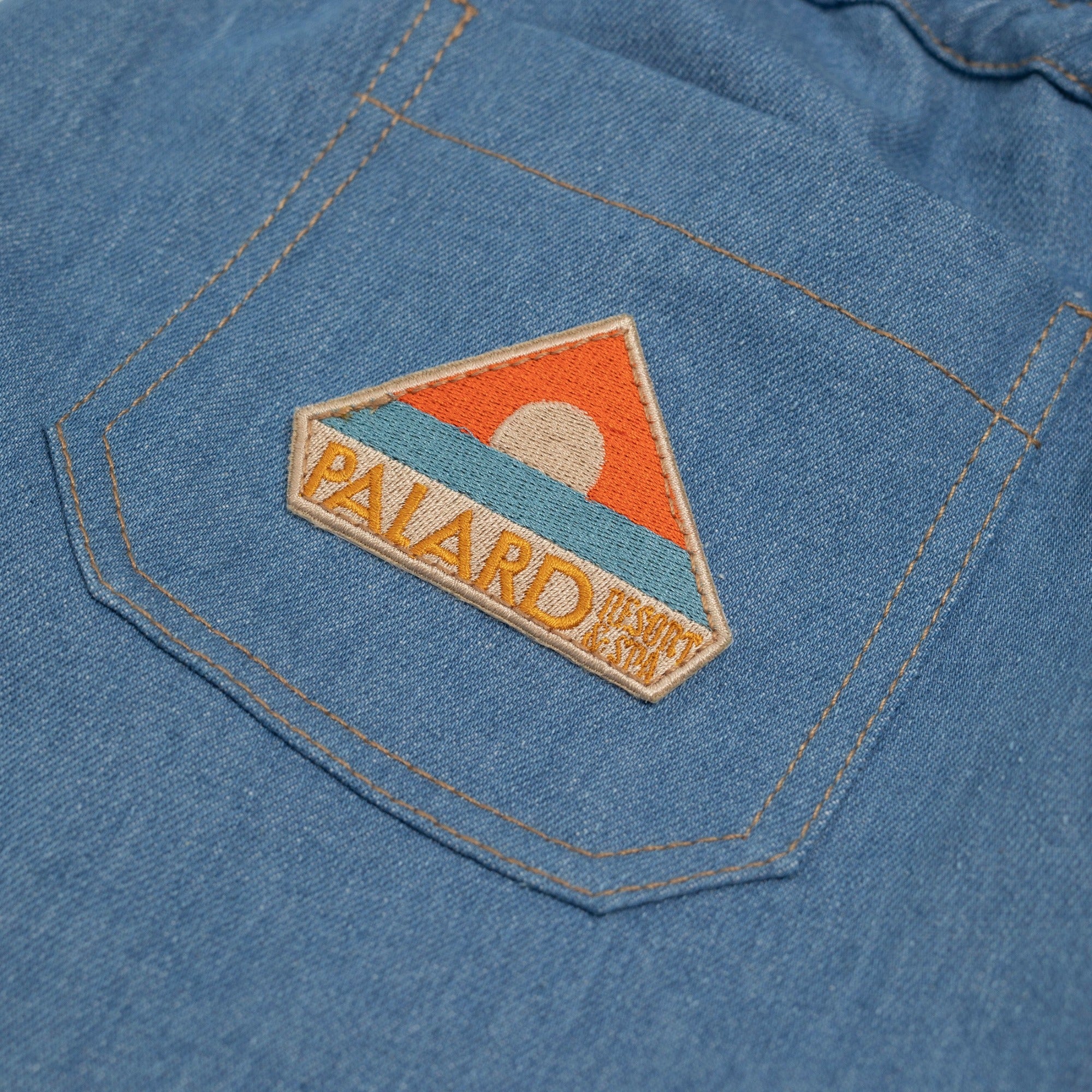Blue Marlin Denim Shorts