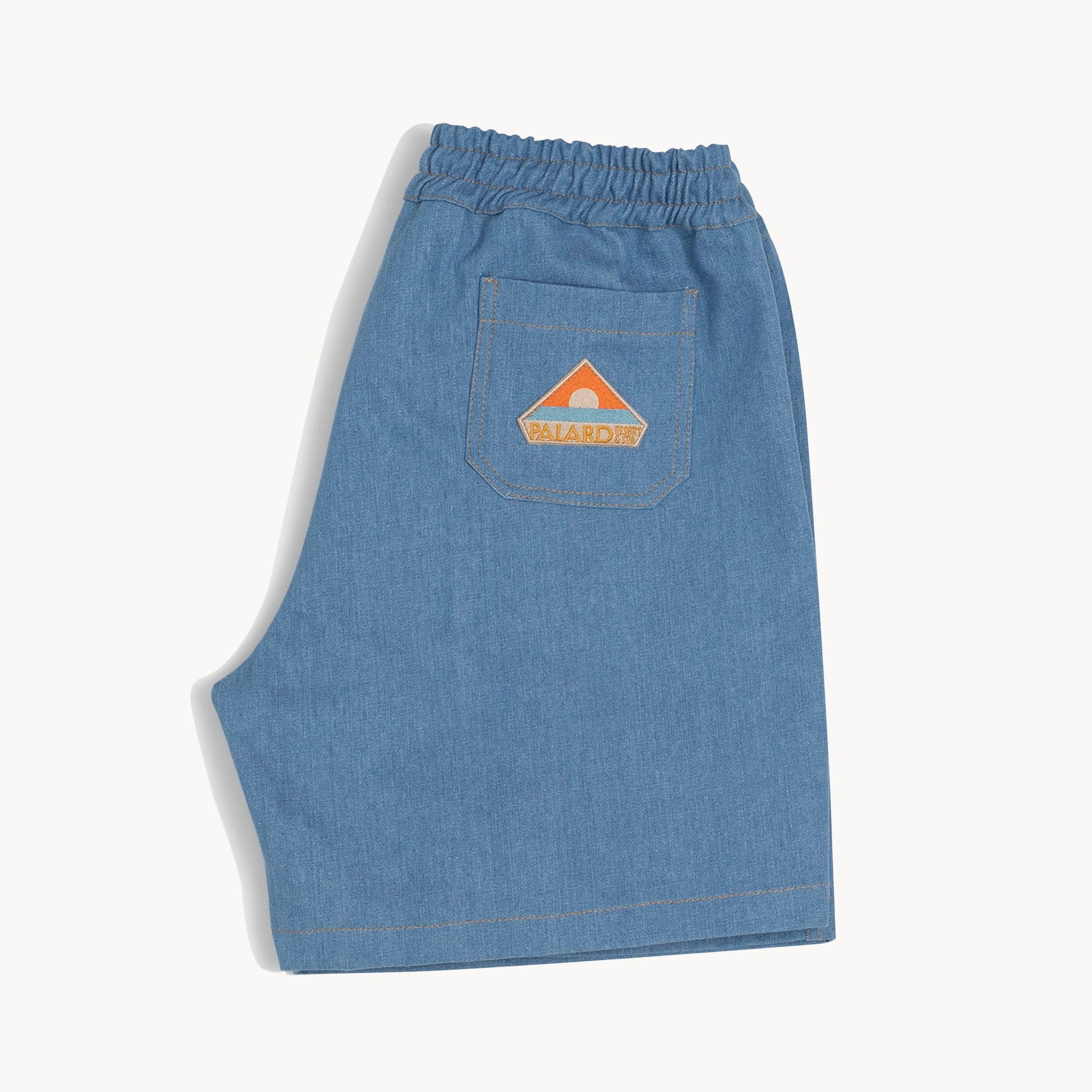 Blue Marlin Denim Shorts