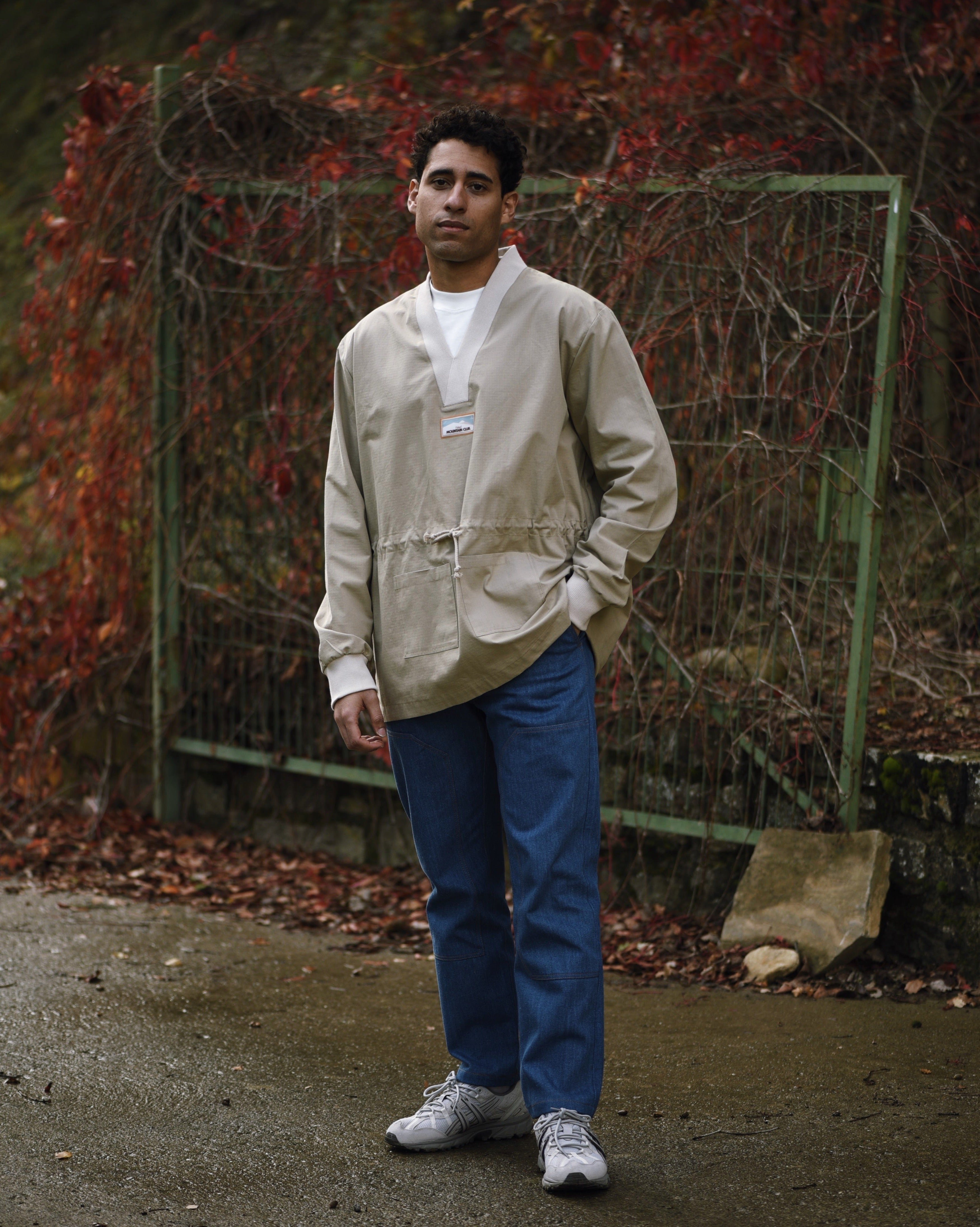 Mont Blanc Beige Ripstop Tracktop