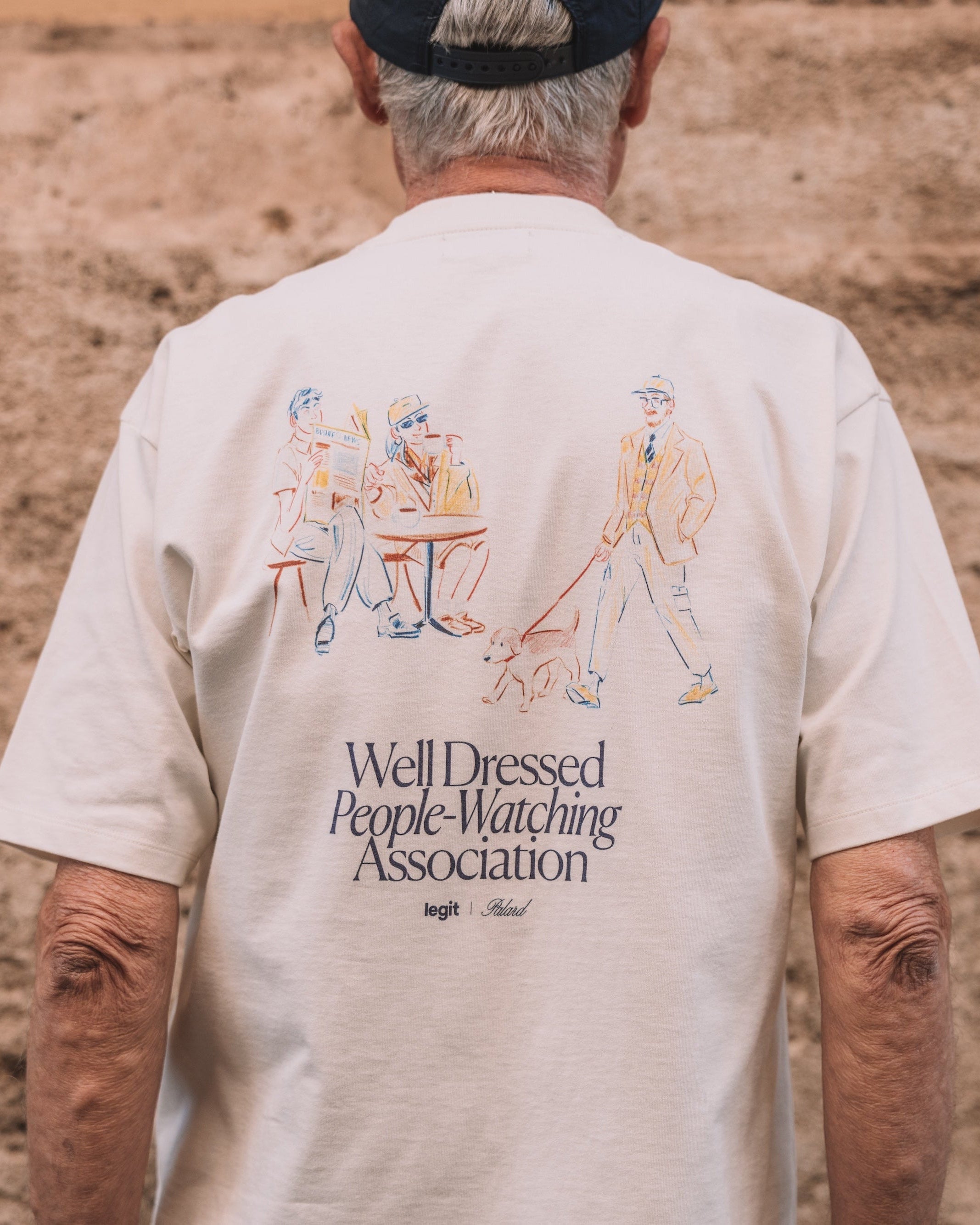Legit x Palard People-Watching Tee