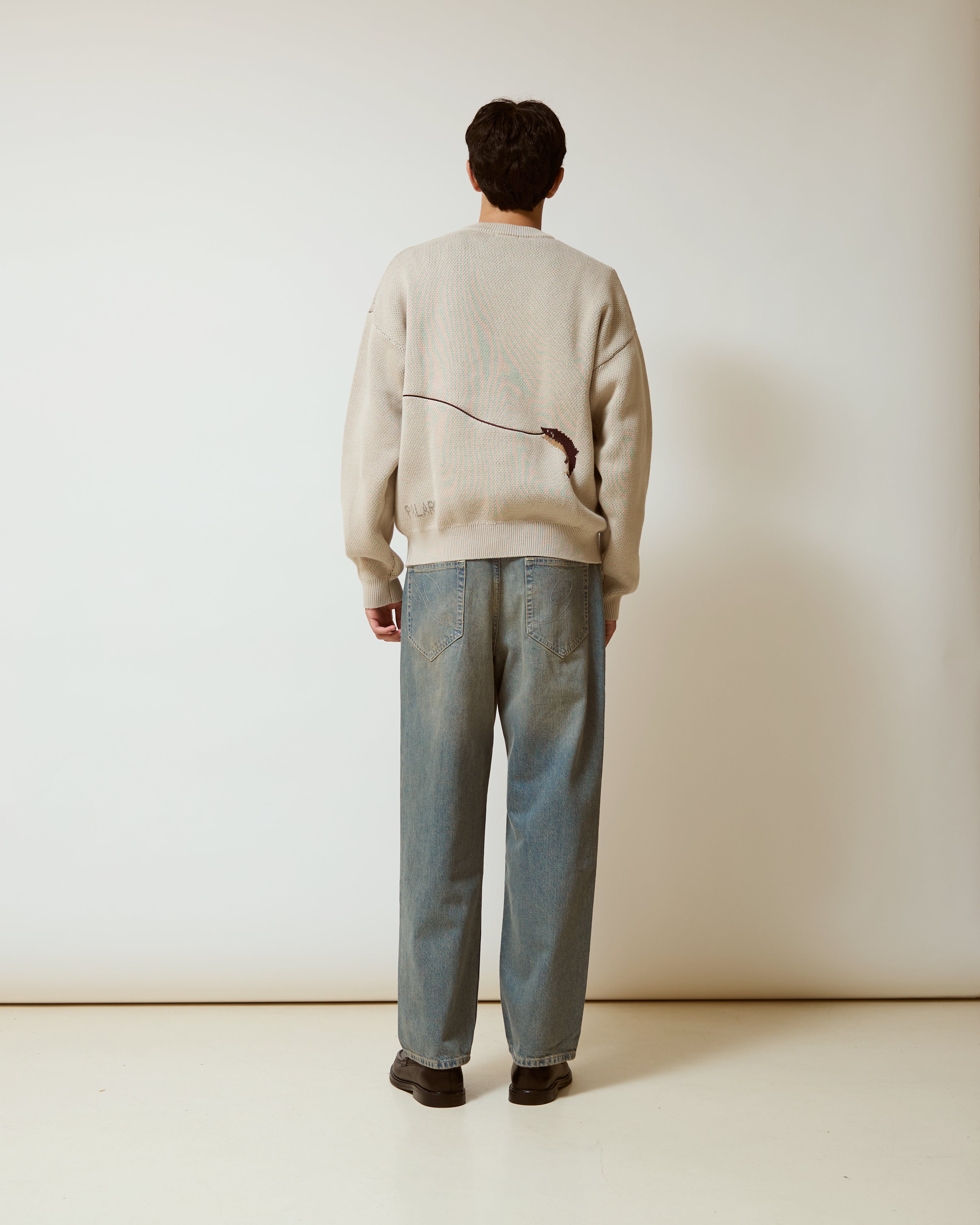 White Marlin Knit Sweater