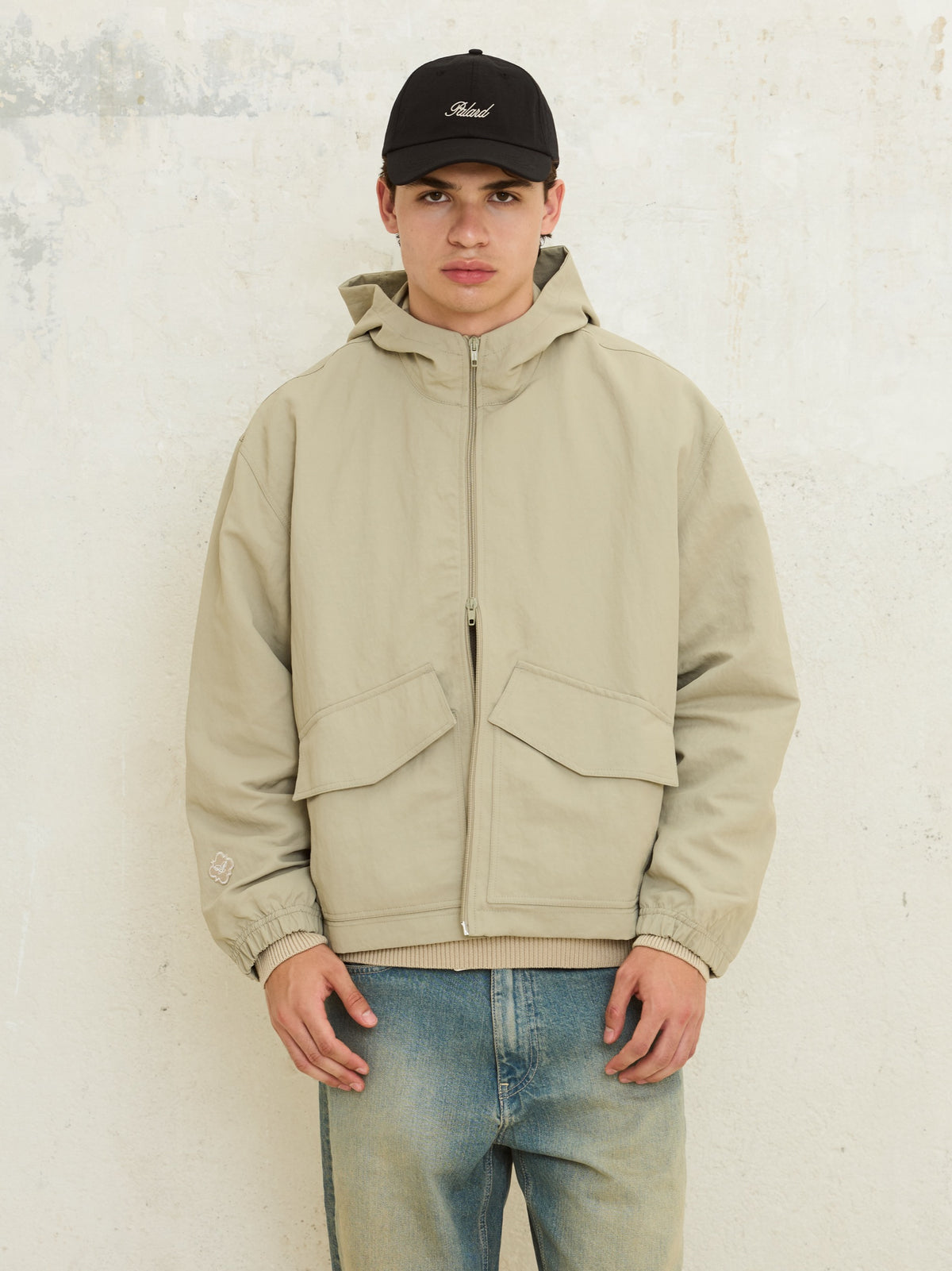 Cadaqués Nylon Windbreaker