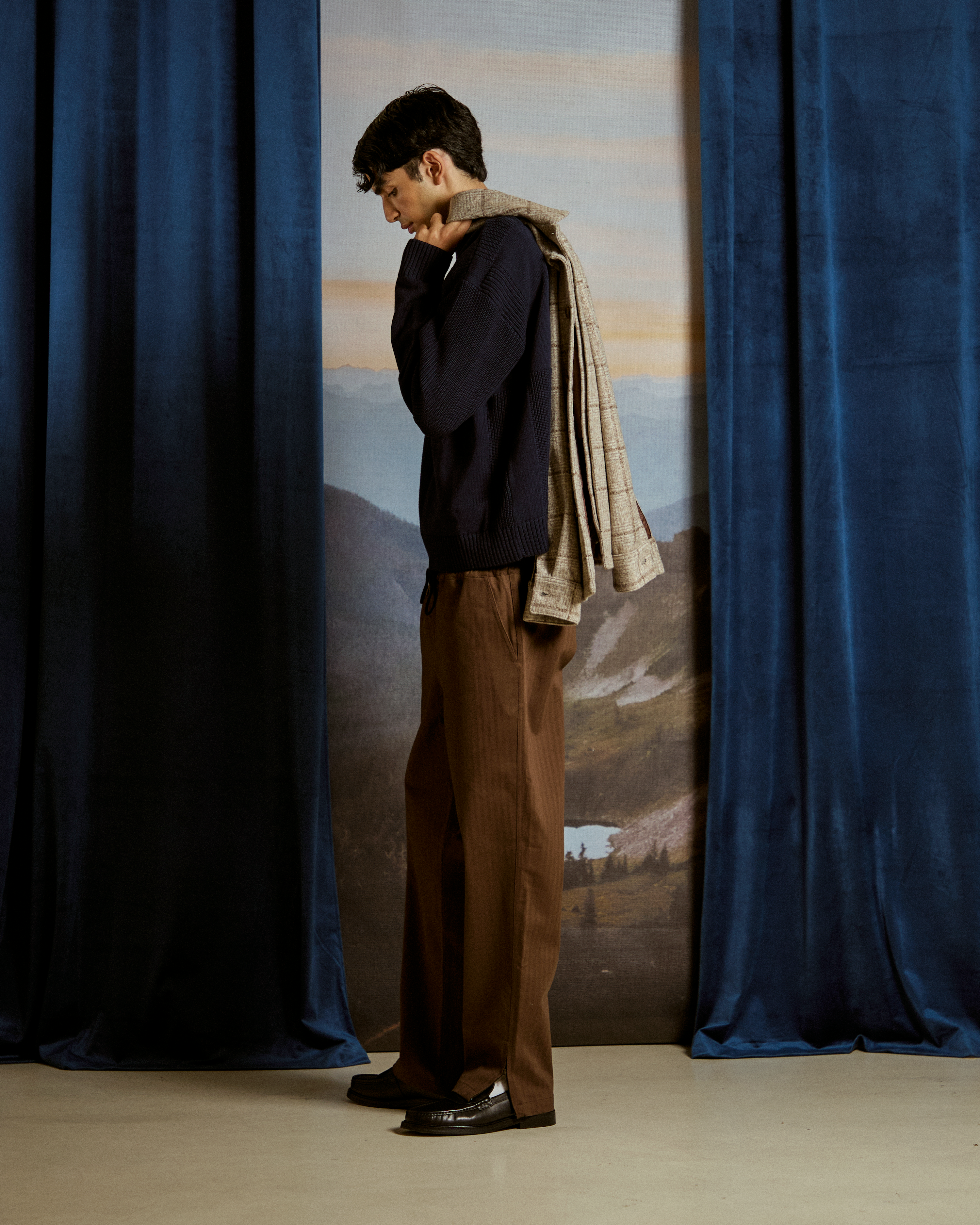 Victoria Herringbone Pants