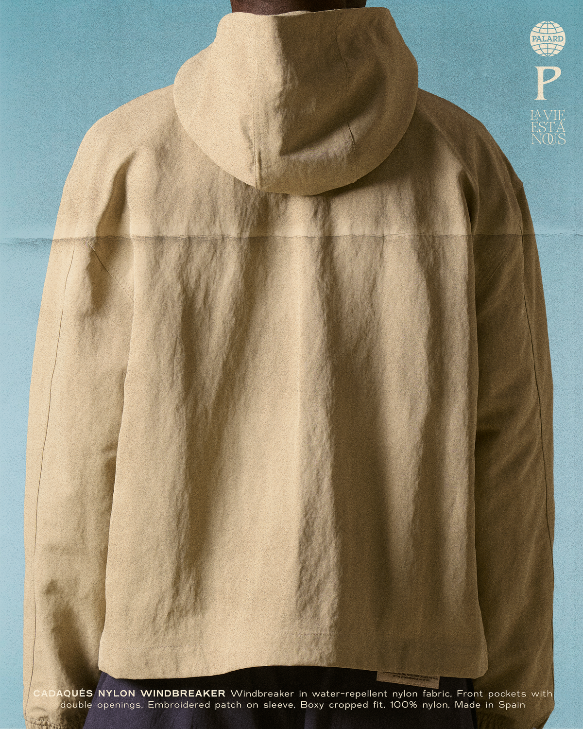 Cadaqués Nylon Windbreaker